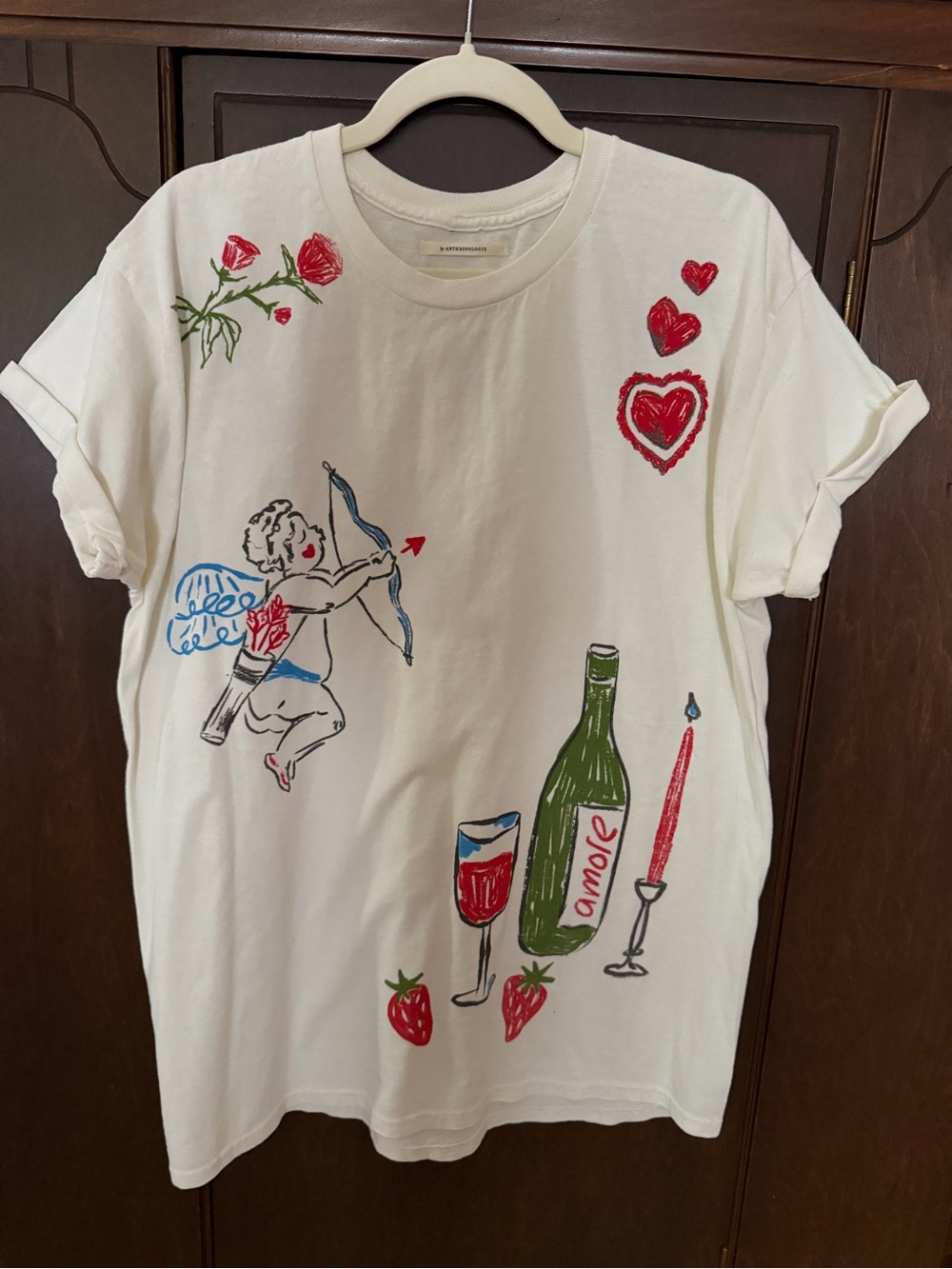 Anthropologie Valentine Tee - NWT